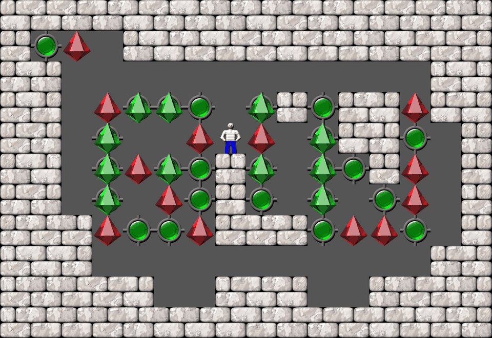 Sokoban Bugs509 collection level 325